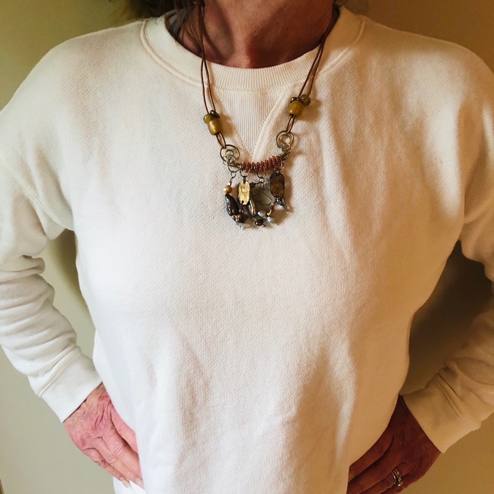 One of a kind, handmade necklace